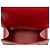 Balenciaga Borsa Hourglass Small Top Handle in pelle di vitello granulata Rosso - vista 7