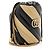 Borsa a secchiello piccola Gucci Matelasse Leather Torchon GG Marmont Marrone Beige - vista 2