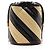 Borsa a secchiello piccola Gucci Matelasse Leather Torchon GG Marmont Marrone Beige - vista 3
