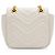 Borsa a tracolla mini square Gucci Matelasse Leather GG Marmont Grigio - vista 3