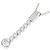 Tiffany & Co Collana Tiffany Jazz Drop in platino e diamanti Argento - vista 3