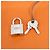 Borsa Hermès Picotin Lock PM Taurillon Clemence Arancione - vista 3