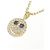 Autre Marque Collana Eye Funney in oro giallo 750 e diamanti D'oro - vista 3