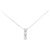 Autre Marque Collana di Diamanti PT900 PT850 Argento