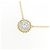 Autre Marque Collana con Diamanti Au750 D'oro - vista 3