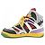 Sneakers Gucci Basket Marrone Nero Bianco - vista 2