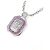 Collar Harry Winston de platino con logotipo HW Plata - vista 3