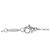 Collar Harry Winston de platino con logotipo HW Plata - vista 5