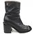 Stivaletti in agnello Chanel Nero
