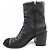 Stivaletti in agnello Chanel Nero - vista 2