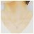 Autre Marque Au750 Cross Diamond Necklace Pink - view 6