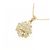 Autre Marque Collana Flower in Diamanti Au750 D'oro - vista 3
