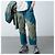 Autre Marque Suzusan Hose aus recyceltem Ripstop-Nylon Blau - Ansicht 3