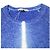 Autre Marque suzusan Woll-Baumwoll-Jersey-Pullover mit Rundhalsausschnitt Blau - Ansicht 4