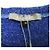 Autre Marque suzusan Woll-Baumwoll-Jersey-Pullover mit Rundhalsausschnitt Blau - Ansicht 7