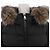 Chaqueta de Plumón Moncler CLION C0059 Fox Negro - vista 6