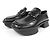 Prada RE-EDITION Kalbsleder Schuhe Schwarz - Ansicht 3