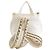 Jimmy Choo Lederrucksack Weiß - Ansicht 2