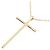 Autre Marque Collana a Croce con Diamanti Star Jewelry Au750 D'oro - vista 4
