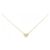 Autre Marque AHKAH Au750 Diamond Necklace Golden