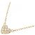 Autre Marque AHKAH Au750 Diamond Necklace Golden - view 3