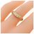 Autre Marque Anello STAR JEWELRY in oro Au750 e diamante D'oro - vista 5