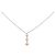 Autre Marque Collana Vendome in Au750 con Diamanti Rosa