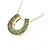 Autre Marque Collana Horseshoe in Diamanti Au750 D'oro - vista 3