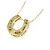 Autre Marque Collana Horseshoe in Diamanti Au750 D'oro - vista 4