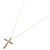 Autre Marque Collana Cross Diamond in Au750 D'oro - vista 2