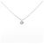Autre Marque Collana in platino e diamanti PT950/PT850 Argento