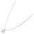 Autre Marque Collana in platino e diamanti PT950/PT850 Argento - vista 2