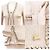 Chanel Kaschmir-Seide-Strickensemble Beige - Ansicht 3