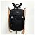 Prada Triangle Logo Nylon Buckle Backpack Black - view 16