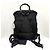 Prada Triangle Logo Nylon Buckle Backpack Black - view 5