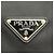 Prada Triangle Logo Nylon Buckle Backpack Black - view 8