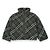 Burberry Kids Check Pattern Fleece Zip-up Jacket (Khaki) Black