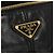 Prada Borsa a tracolla in pelle Medium Reedition timbro: OOM Nero - vista 5