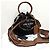 Prada Borsa a secchiello Kanapa in tela Crossbody Nera Nero - vista 16