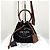 Prada Borsa a secchiello Kanapa in tela Crossbody Nera Nero - vista 2