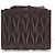 Miu Miu Cartera compacta acolchada Negro - vista 3