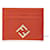 Fendi Tarjetero Diamond Roja