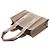 Chloé Linen Woody Tragetasche Mehrfarben - Ansicht 4