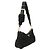 Prada Bolsa acolchoada grande de nylon Lina Preto - vista 2