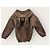Fendi Baby Rabbit Wollstrickjacke Braun - Ansicht 4