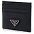 Prada Leather Card Holder Black - view 2