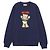 Moschino Fleece-Sweatshirt für Kinder (Größe für Erwachsene verfügbar) Schwarz - Ansicht 2