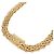 Collana Chanel placcata oro D'oro