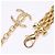 Collana Chanel placcata oro D'oro - vista 8