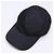 Cappellino da baseball in nylon con placca Triangle Prada, nero - vista 6